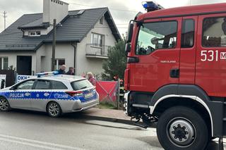 Potworny pożar domu w Nowym Dworze Mazowieckim. Strażacy odkryli dwa zwęglone ciała