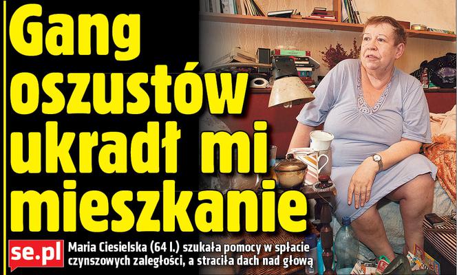 Gang oszustów ukradł mi mieszkanie