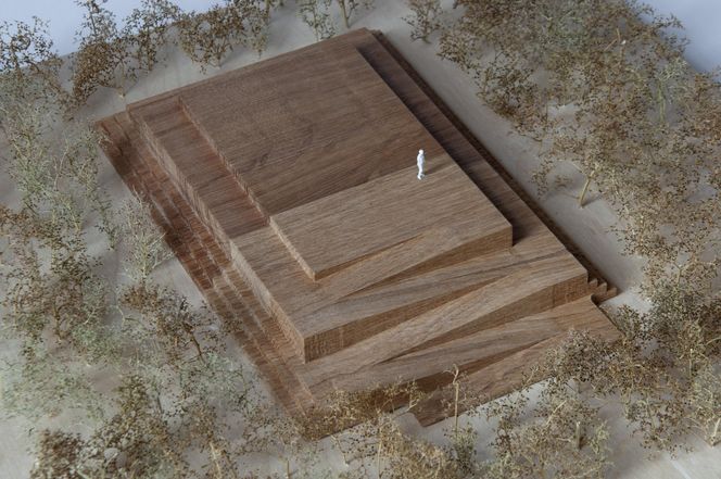 Fragment projektu Niebna architektura