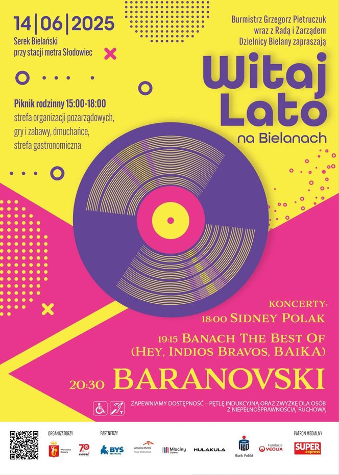 Witaj Lato na Bielanach! Wielkie gwiazdy wystąpią na dzielnicowym pikniku