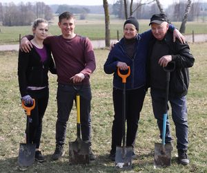 Justyna i Mateusz z serialu Rolnicy. Podlasie
