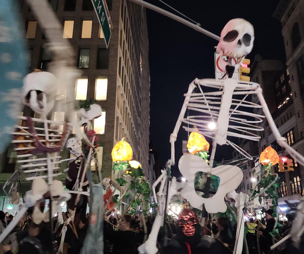 52. Parada Halloweenowa na Manhattanie w NYC