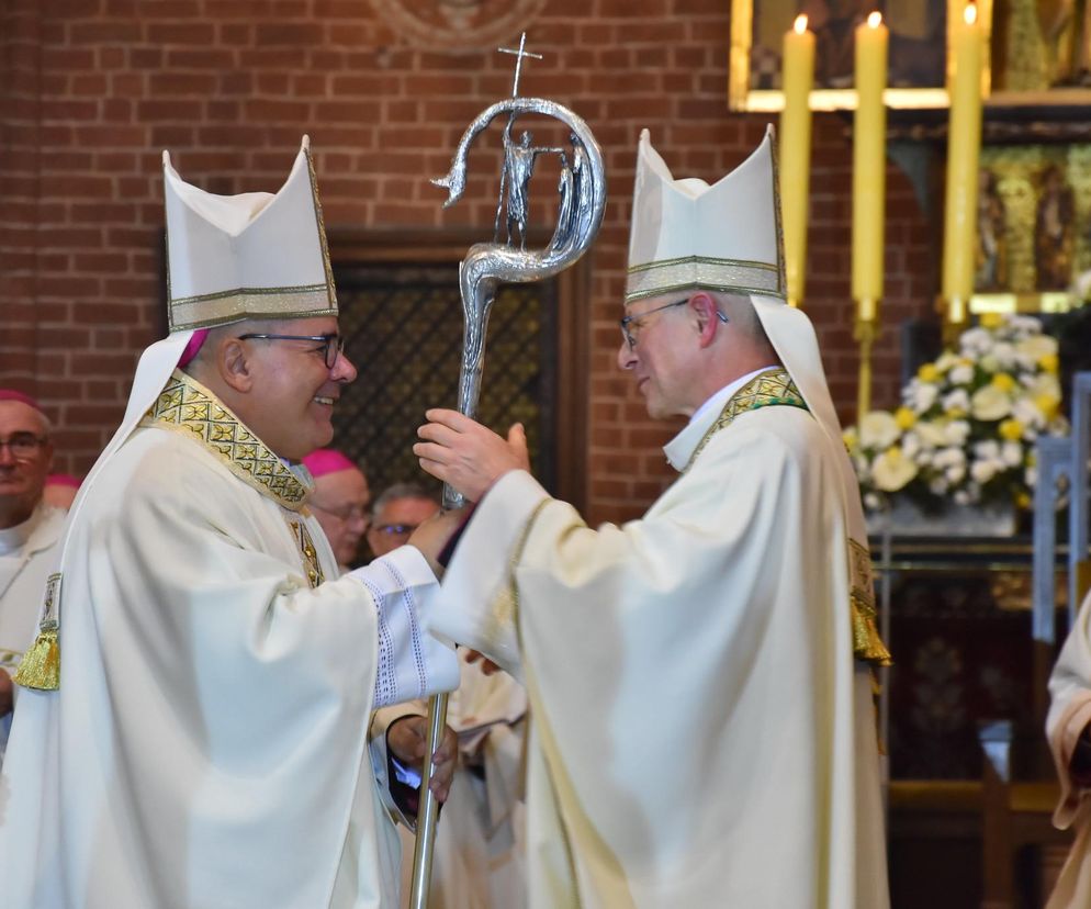 Ingres bp. Arkadiusza Okroja do toruńskiej katedry