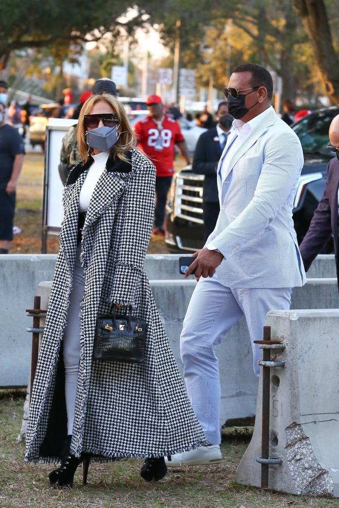 Jennifer Lopez i Alex Rodriguez na Super Bowl 2021