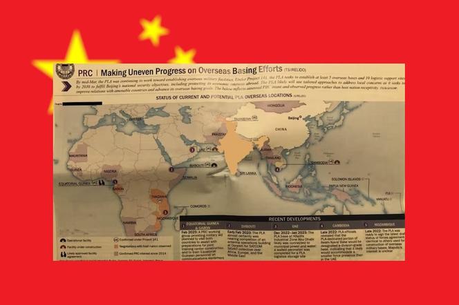 Projekt 141, Chiny, mapa, bazy wojskowe