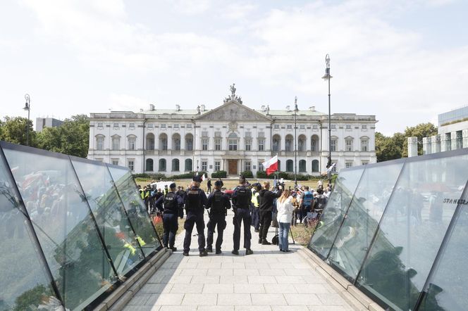 Protesty przed Sądem Najwyższym
