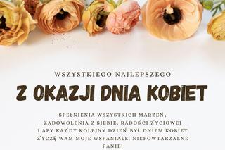 Piękne kartki na Dzień Kobiet 2024