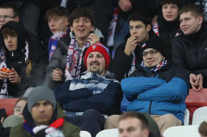 Kibice na meczu Górnik Zabrze - Lech Poznań