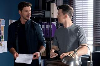 M jak miłość odc. 1764. Marcin (Mikołaj Roznerski), Jakub Karski (Krzysztof Kwiatkowski)