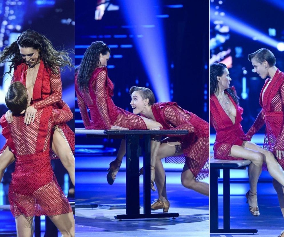 Katarzyna Zillmann i Janja Lesar w sensualnym tańcu