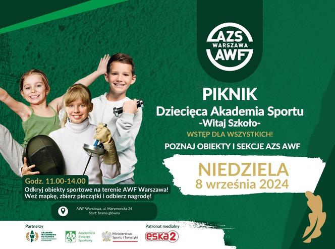 Piknik Dziecięca Akademia Sportu - Witaj Szkoło!