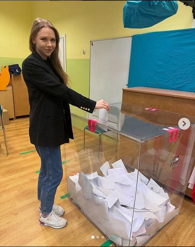 Wybory 2025: Tak Głosują gwiazdy. Maja Staśko