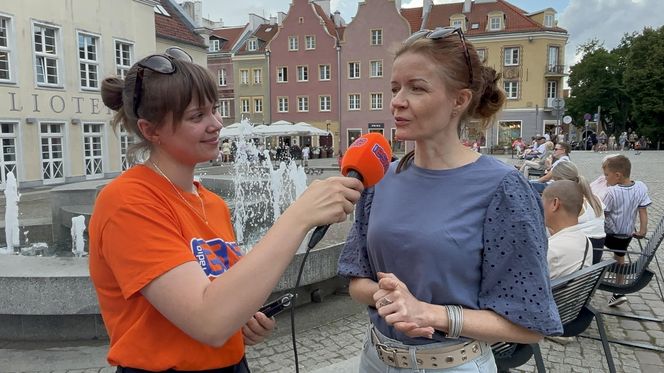 Tłumy przyjezdnych i uśmiechy na twarzach. Wakacyjny patrol Eska Summer City na olsztyńskiej Starówce