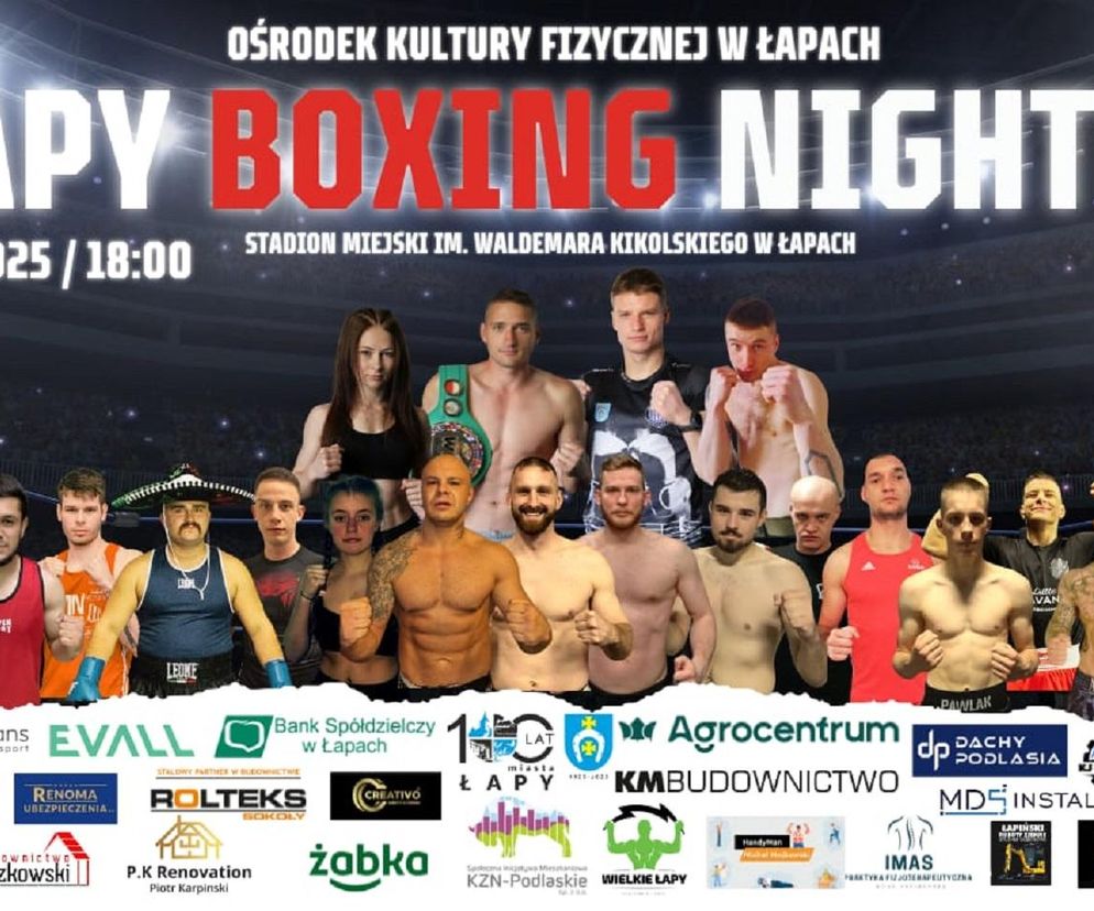 Krew, pot i testosteron - nadchodzi gala Łapy Boxing Night 5 