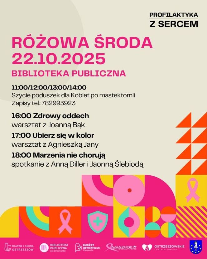 plakat Różowa Środa