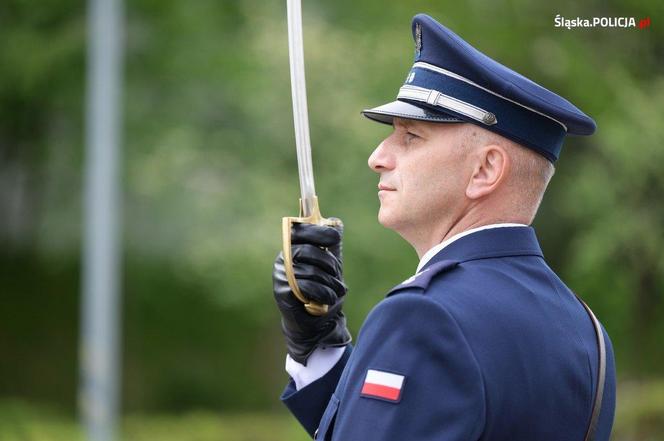 Uroczyste ślubowanie 69 nowych policjantów  w Oddziale Prewencji Policji w Katowicach