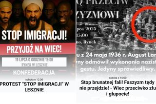 Dwa zgromadzenia na Rynku w Lesznie. Sobota pod znakiem manifestacji