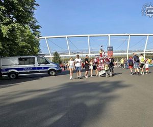 Przed meczem Polska-Mołdawia na Stadionie Śląskim miało dojść do bijatyki. Wkroczyła policja
