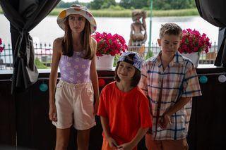 Barwy szczęścia, odc. 3125: Ksawery (Bartosz Gruchot), Franek (Filip Kruszewski), Zosia (Gabriela Trawińska)