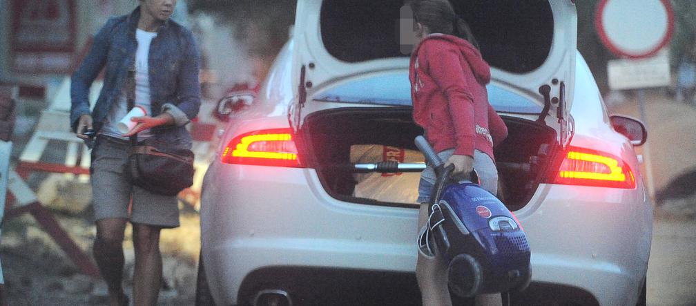 Rusin odkurza u Kraśki