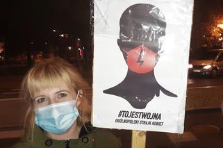 Mieszkańcy nadal protestują - Strajk Kobiet w Iławie (9.11)