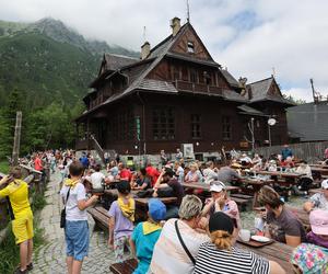 Turyści w Tatrach