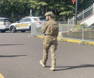 Karol Nawrocki z małżonką w USA. Tak przyjęto ich w Doleystown