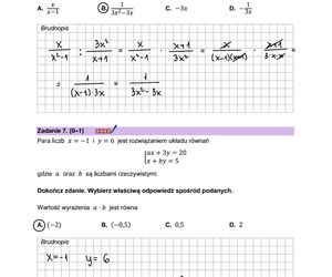 Matura próbna CKE matematyka 2024 - ODPOWIEDZI 