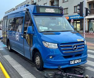  8-latek na rowerze wpadł pod autobus. Dramatyczna akcja ratunkowa w Ożarowie