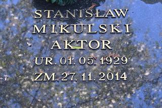 Grób Stanisława Mikulskiego