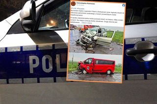 Tragiczny wypadek pod Legnicą. Nie żyje jedna osoba
