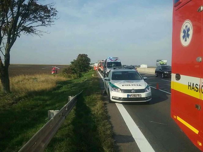 Wypadek polskiego samochodu na Słowacji. Są ofiary śmiertelne