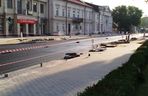 Siedlce: trwa budowa nowej nawierzchni na skrzyżowaniu ulic Piłsudskiego, Floriańskiej, Starowiejskiej i Kościuszki