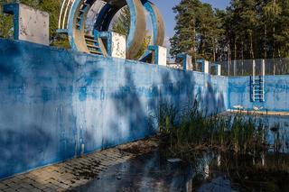 Basen w Nowej Dębie - zdjęcia. Modernizm COP w pełnej krasie