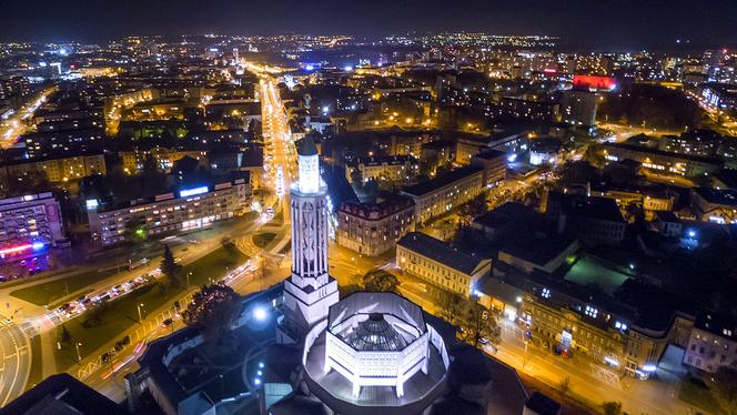 Białystok nocą [ZDJĘCIE DNIA]