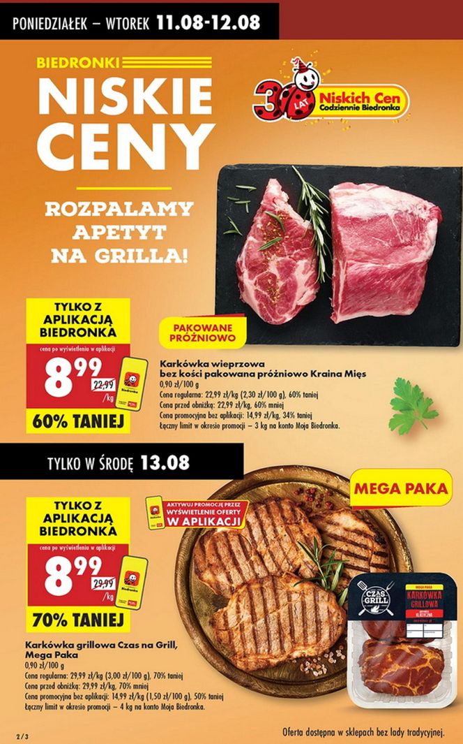  Promocje w Biedronce na długi weekend