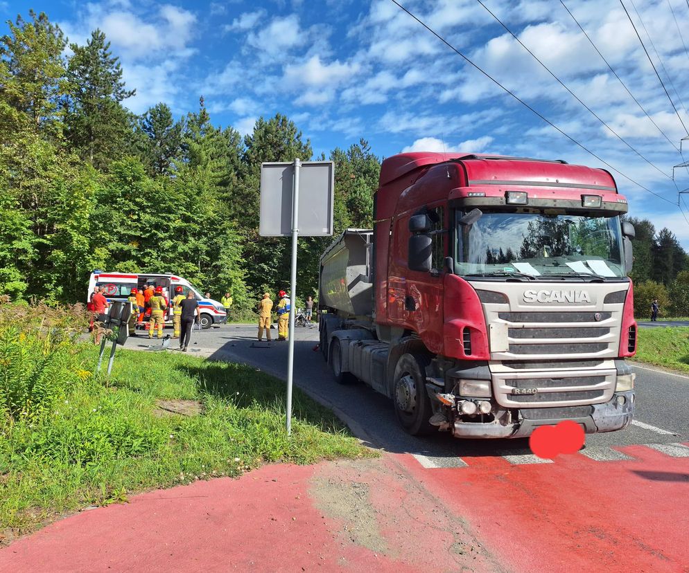 Wypadek w Dąbrowie Górniczej