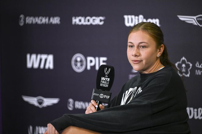 Tenisistki na konferencji WTA Finals