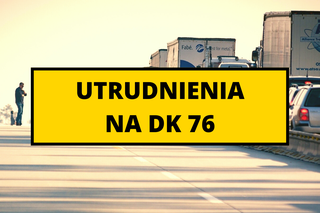 Utrudnienia na dk nr 76 między Łukowem a Garwolinem