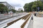 Remont torowiska na ul. Marszałkowskiej (sierpień 2025)
