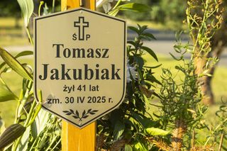 Tomasz Jakubiak - tak wygląda jego grób