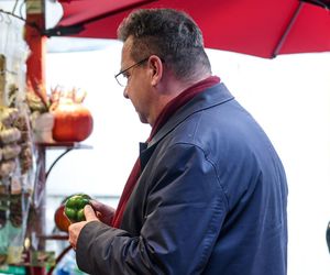 Michał Wójcik w bezcukrowej kawiarni