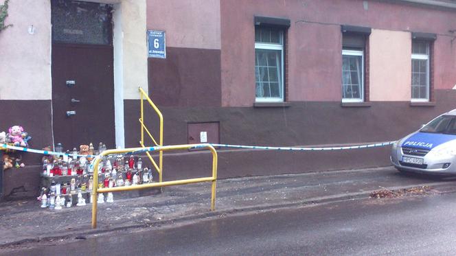 Pożar w Inowrocławiu. Zginęły matka i córki - relacja z miejsca zdarzenia