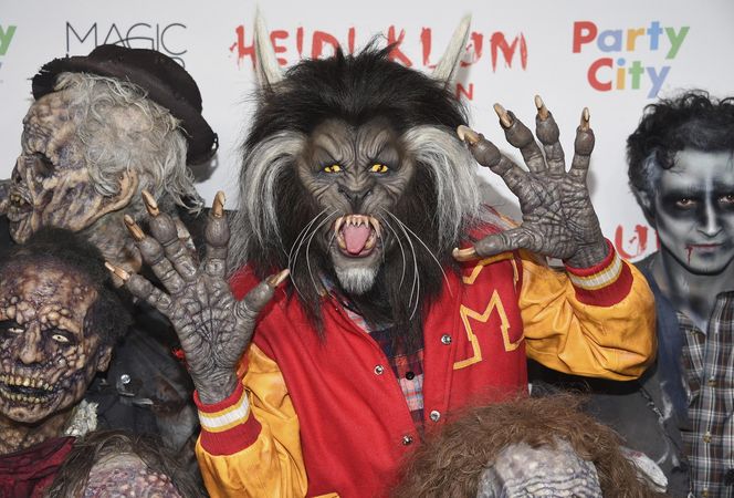 Oto przebrania gwiazd na Halloween! Ona przebrała się bez ubrań! a Heidi Klum za E.T.