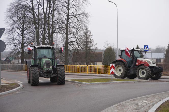 Protest rolników wokół Białegostoku - 20 marca 2024