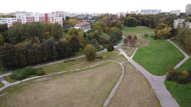 Park Rury w Lublinie w jesiennej odsłonie! Zobacz koniecznie jak teraz wygląda. Zdjęcia z ziemi i nieba