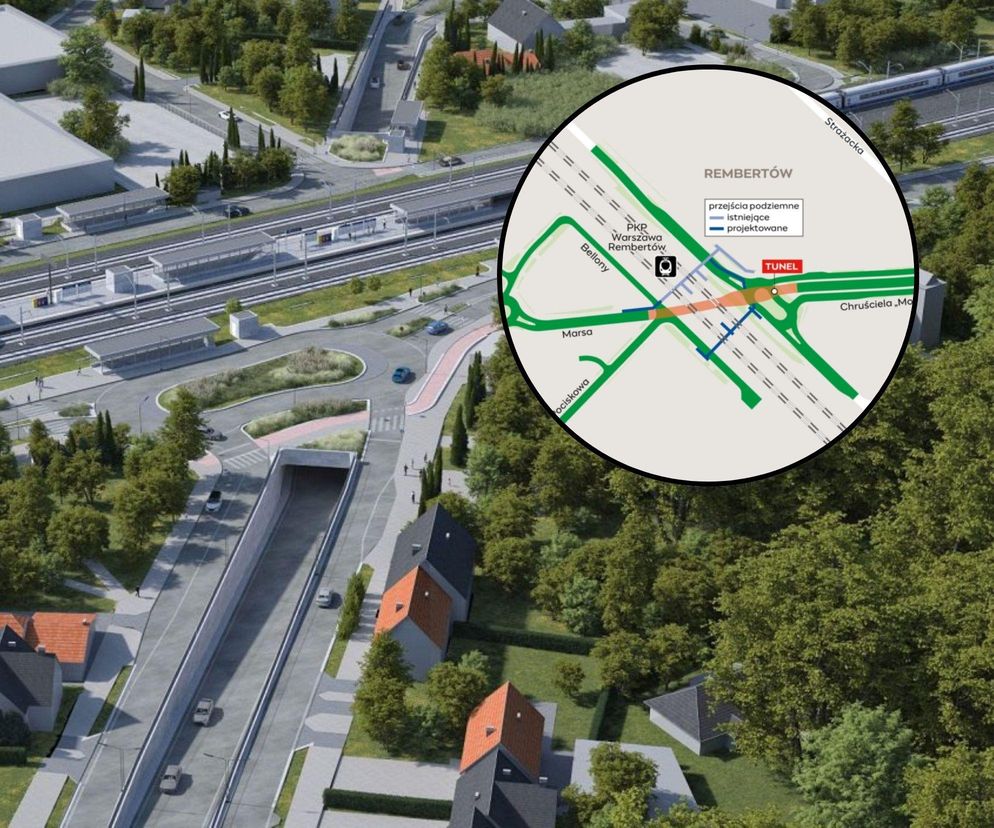 Nowy tunel pod torami powstanie w Warszawie. Kiedy inwestycja będzie gotowa?