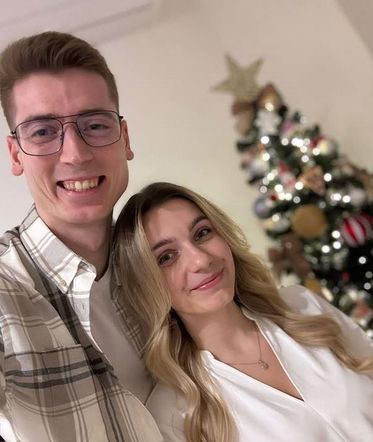 Kamil Semeniuk i jego ukochana Katarzyna