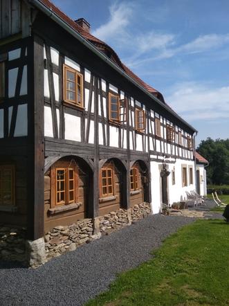 Dom przysłupowy w Grabiszycach Średnich na Dolnym Śląsku