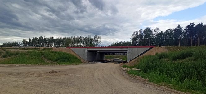 Postęp prac na węźle S19 Krynice-Białystok Zachód